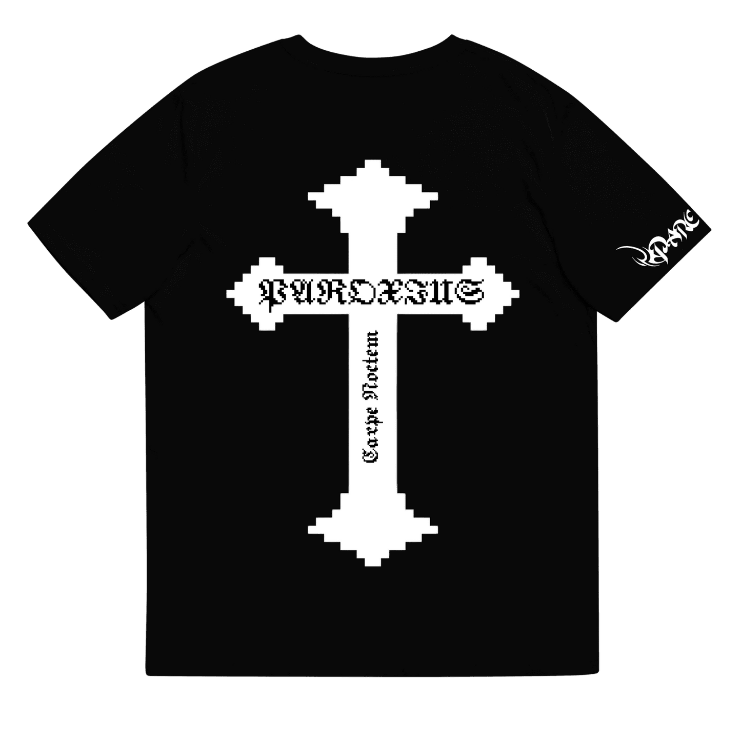 BLACK CASTLE T-SHIRT BACK|PAROXIUS